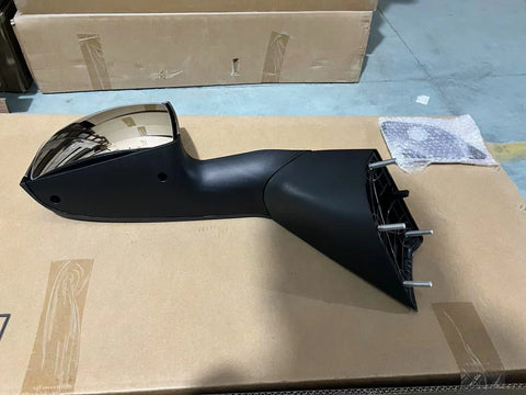GA-V-101A-R Black Hood Mirror With Screw RH For Volvo VNL 2018 2019 2020 2021 2022 2023