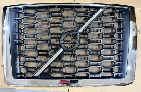 GA-V-102  Front Grille with Bug Screen For Volvo VNR 2018 2019 2020 2021 2022 2023