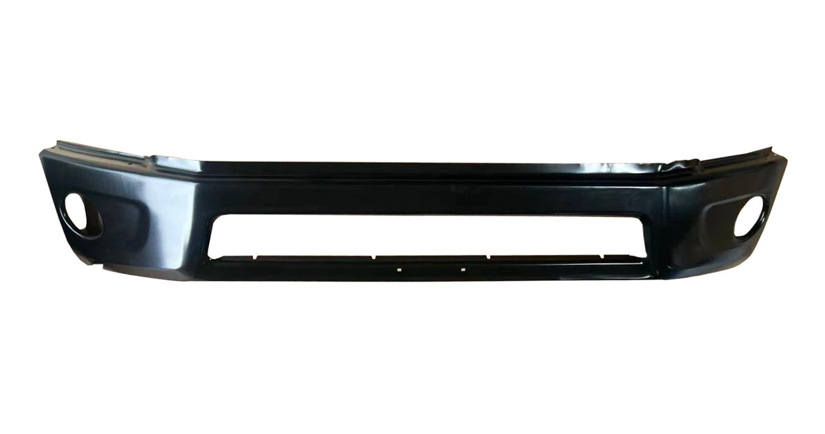 GA-V-105B Paint Black Center Replacement Bumper With Fog Light Hole For Volvo VNR 2018 2019 2020 2021 2022 2023 2024 2025