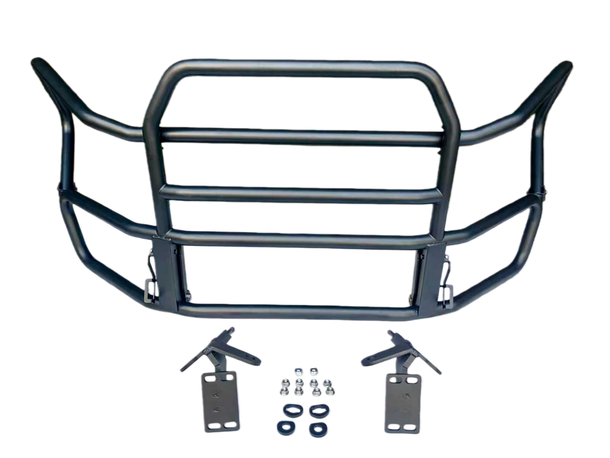 GA-DG044B-F26 Black Deer Guard Bumper with Bracket for Freightliner Cascadia 2026+