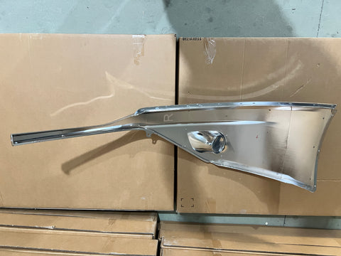 GA-KW-044-1-1C-L Bumper Cover Chrome No Fog Light Hole Left Side Kenworth T680 Next Gen 2022 2023 2024 2025