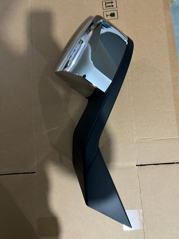 GA-V-012B-L Driver Side Black Fits VOLVO VNL 2004 2005 2006 2007 2008 2009 2010 2011 2012 2013 2014 2015 2016 2017 HOOD Manual Mirror