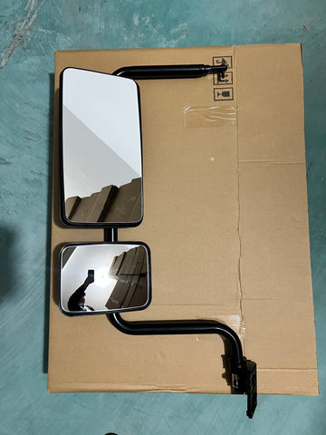 GA-A-402B-L Door Mirror Assembly Black Left Driver Side For Hino 238 258 268 338 2008-2021