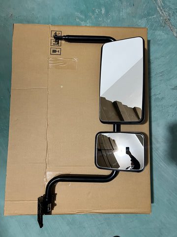 GA-A-402B-R Door Mirror Assembly Black Right Passenger Side For Hino 238 258 268 338 2008-2021