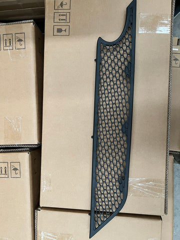 GA-PE-038A-R Hood Grille Air Intake Screen Black Passenger Right Side ForPeterbilt 579 2023 2024 2025