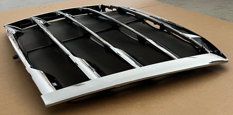 GA-CA1802-B1 Grille Chrome W/Bug Screen For Freightliner Cascadia 2018 2019 2020 2021 2022 2023 2024 GA-FR-091A-YJ