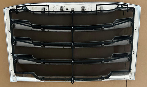 GA-CA1802-B1 Grille Chrome W/Bug Screen For Freightliner Cascadia 2018 2019 2020 2021 2022 2023 2024 GA-FR-091A-YJ