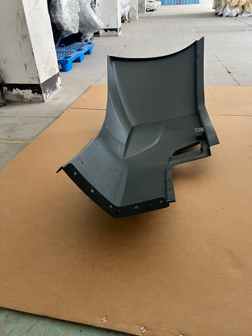 GA-CA1801-005L-A1  Bumper End Cover W/O Foglight Hole LH Side For Freightliner Cascadia 2018 2019 2020 2021 2022 2023 2024
