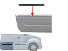 GA-IN-045-1 	Rear Skirt Panel Stripe Left or Right Side For International Prostar 2008 2009 2010 2011 2012 2013 2014 2015 2016 2017 2018 2019 2020
