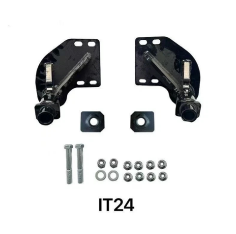 GA-DGCS-2-IT24B Stainless steel Deer Guard Bumper  W/Bracket for International LT625 2018+