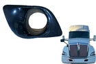 GA-KW-038A-R Black Fog Light Bezels Passenger Side For Kenworth T680 2013 2014 2015 2016 2017 2018 2019 2020 2021 GA-T6801408-001R
