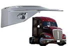GA-KW-044-1-1C-R Bumper Cover Chrome No Fog Light Hole Right Side Kenworth T680 Next Gen 2022 2023 2024 2025
