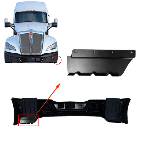 GA-KW-044-8-L Inner Bumper Mudguard-Lower area LH for Kenworth T680 Next Gen 2022 2023 2024 2025 2026