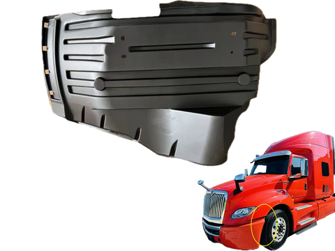 GA-IN-097-1-L Splash Guard Mud Flap W/O Skin For Interational LT625 2018 2019 2020 2021 2022 2023 2024