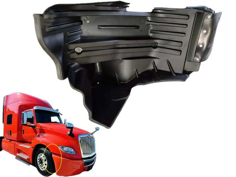 GA-IN-097-L Splash Guard Mud Flap Driver Left Side For Interational LT625 2018 2019 2020 2021 2022 2023 2024