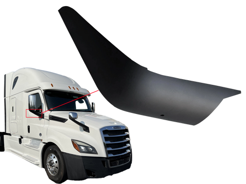 GA-FR-099-4-R Door Mirror Arm Bottom Cover Right Passenger Side for Freightliner Cascadia 2018 2019 2020 2021 2022 2023 2024