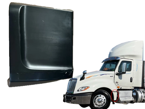 GA-IN-076-L Fender Extension Left Driver Side For International LT625 2018 2019 2020 2021 2022 2023 2024