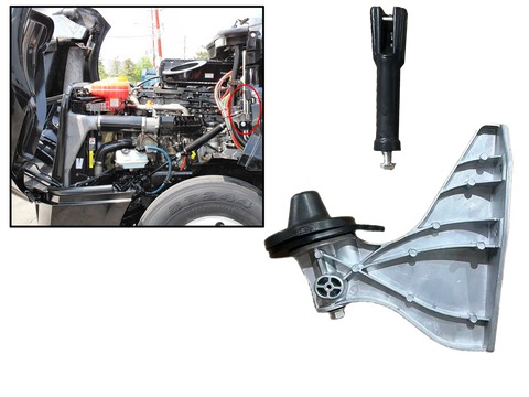 GA-FR-106-3-L Hood Support Bracket Assy Left Driver Side For Freightliner Cascadia 2008 2009 2010 2011 2012 2013 2014 2015 2016 2017 2018 2019 2020 2021 2022 2023 2024 2025