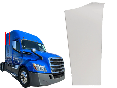 GA-FR-154R Cab Air Deflector Upper Fairing for Freightliner Cascadia 2018 2019 2020 2021 2022 2023 2024 Driver(RH)