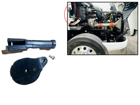 GA-FR-106-3A-1-R Right Side Hood & Bumper Latch Poly Freightliner Cascadia 2008-2017 HLK1047KUB