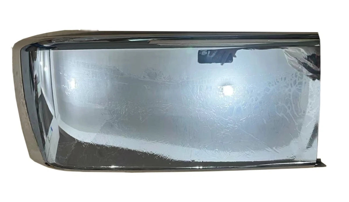 GA-FR-148-2-R Chrome Corner Bumper Right Side For Freightliner Fl50,60,70,80,106,112 1991-2015