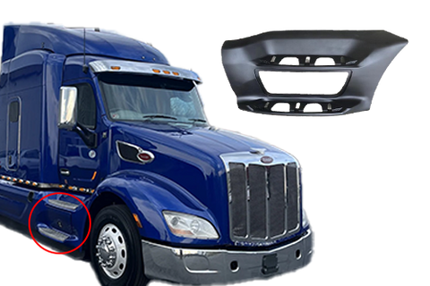 GA-PE-018-R-W Front Step Fairing RH With Tool Box Cut out For Peterbilt 579 2013 2014 2015 2016 2017 2018 2019 2020 2021 2022 2023 2024
