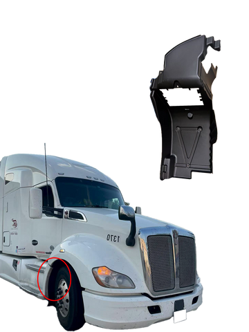 GA-KW-064-1-R Splash Guard Mud Flap w/o Cover Right Passenger For Kenworth T680 2013 2014 2015 2016 2017 2018 2019 2020 2021