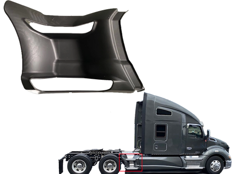 GA-KW-018-2R Rear Step Fairing Panel for Kenworth T680 Right Passenger Side 2013 2014 2015 2016 2017 2018 2019 2020 2021