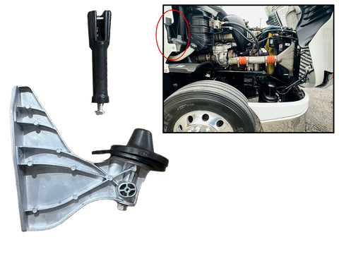 GA-FR-106-3-R Hood Support Bracket Assy  Right (Passenger) Side For Freightliner Cascadia 2008 2009 2010 2011 2012 2013 2014 2015 2016 2017 2018 2019 2020 2021 2022 2023 2024 2025