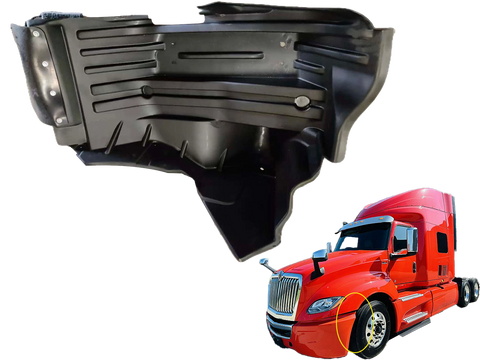 GA-IN-097-R Splash Guard Mud Flap Right Side For Interational LT625 2018 2019 2020 2021 2022 2023 2024