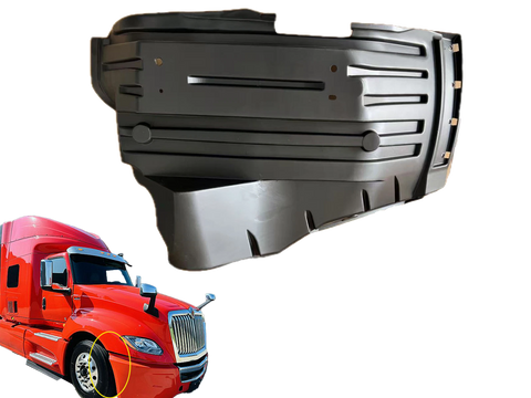 GA-IN-097-1-R Splash Guard Mud Flap W/O Skin For Interational LT625 2018 2019 2020 2021 2022 2023 2024