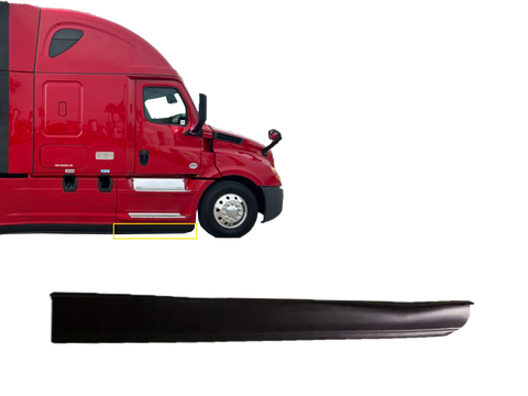 GA-FR-092-1-R Front Step Fairring Extension RH For Freightliner Cascadia 2018 2019 2020 2021 2022 2023 2024