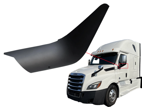 GA-FR-099-4-L Door Mirror Arm Bottom Cover Left Driver Sidefor Freightliner Cascadia 2018 2019 2020 2021 2022 2023 2024