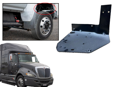 GA-IN-036-1-R Splash Guard Mud Flap Inner Bracket RH For International Prostar