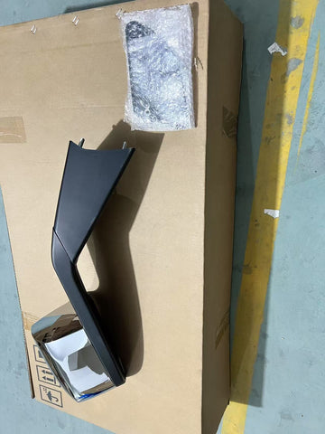 GA-V-101B-L Chrome Hood Mirror With Screw LH For Volvo VNL 2018-2023