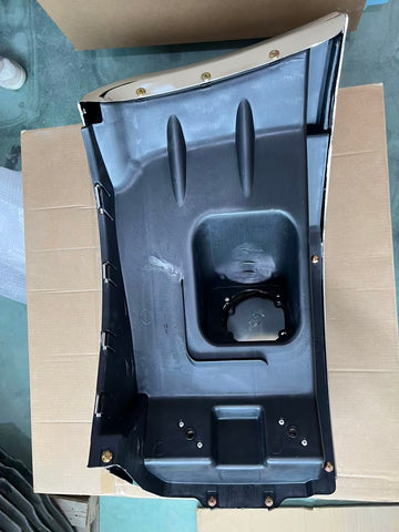 GA-PE-008B-L Chrome Bumper Corners without Fog Light Hole Left For Peterbilt 579 2013 2014 2015 2016 2017 2018 2019 2020 2021 2022