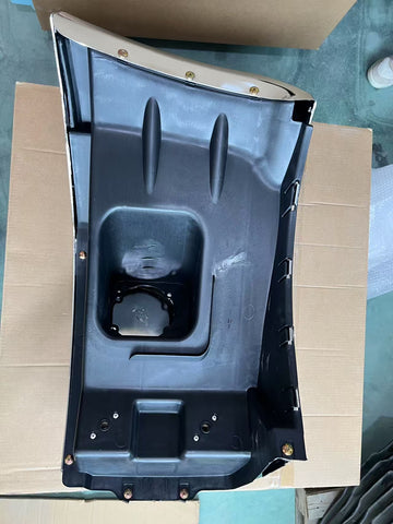 GA-PE-008B-R Chrome Bumper Corners without Fog Light Hole Right For Peterbilt 579 2013 2014 2015 2016 2017 2018 2019 2020 2021 2022