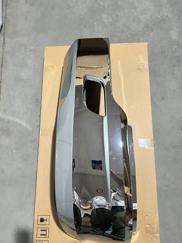 GA-KW-017BL Chrome Bumper Without Fog Lamp Hole Left Driver Side for Kenworth T680 2012 2013 2014 2015 2016 2017 2018 2019 2020 2021