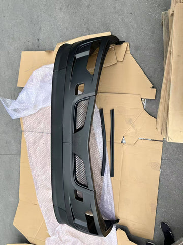 GA-PE-041B-COMPLETE Complete Front Bumper Outer Paint with Fog Lamp Hole 14 Pcs Peterbilt 579 2023 2024 2025