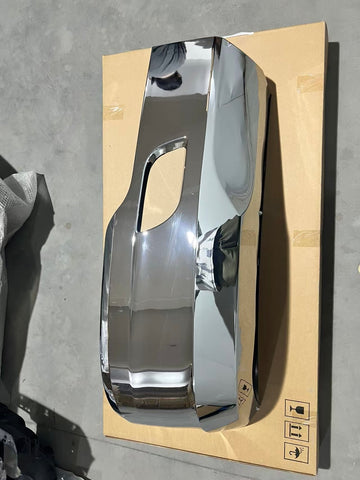 GA-KW-017BR Chrome Bumper W/O Fog Lamp Hole RH Passenger Side for Kenworth T680 2012 2013 2014 2015 2016 2017 2018 2019 2020 2021