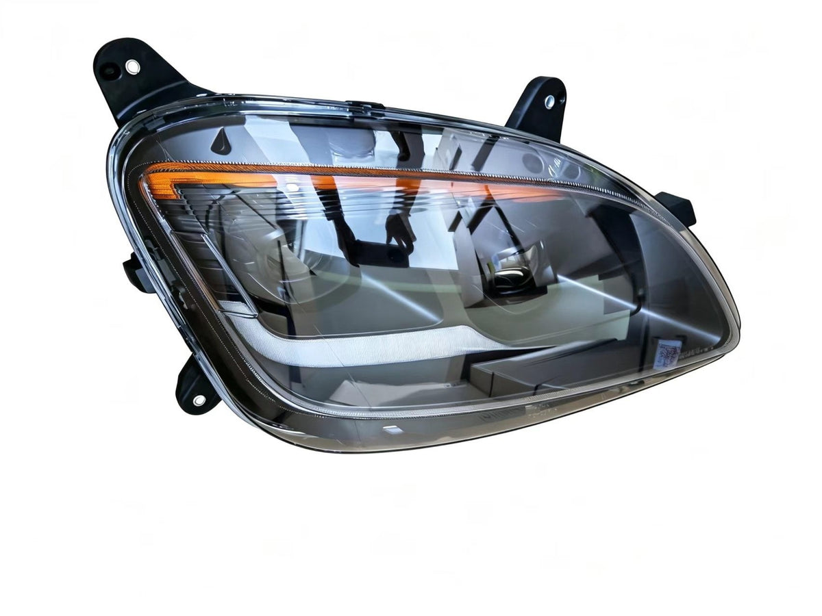 GA-PE-017D-R LED Head Lamp Black Right Side For Peterbilt 579 2013 2014 2015 2016 2017 2018 2019 2020 2021 2022