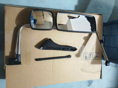 GA-IN-024C-L Chrome Door Mirror LH For International 4300 4200 2002 2003 2004 2005 2006 2007 2008 2009 2010 2011 2012 2013 2014 2015 2016 2017 2018