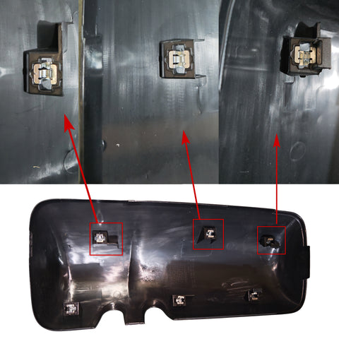 GA-KW-023-1B-L=GA-KW-055-1B-L Door Mirror Cover Black LH R22-6298-100 For Kenworth T680/880 2005 2006 2007 2008 2009 2010 2011 2012 2013 2014 2015 2016 2017 2018 2019 2020 2022 2023 2024 2025 2026