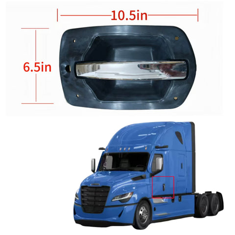 GA-FR-104-L Door Handle Left Side For Freightliner Cascadia 2018-2024 A18-67004-004/006