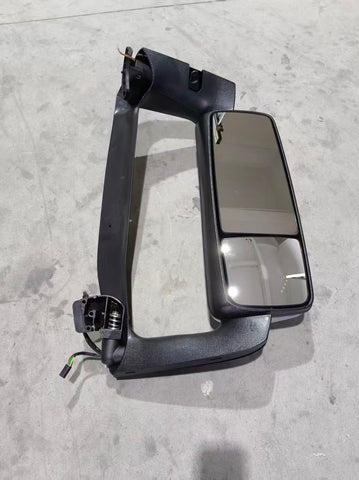 GA-V-129A Complete-R Door Mirror Complete With Bracket Chrome Cover Right Side For Volvo VNL 2018-2024