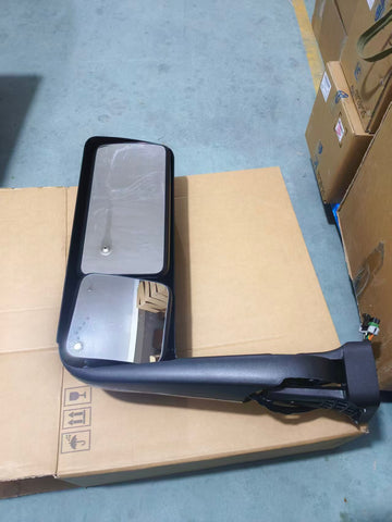 GA-IN-068BL Black Door Mirror LH Assembly Motorize and Heating for International LT625 2018 2019 2020 2021 2022 2023 2024
