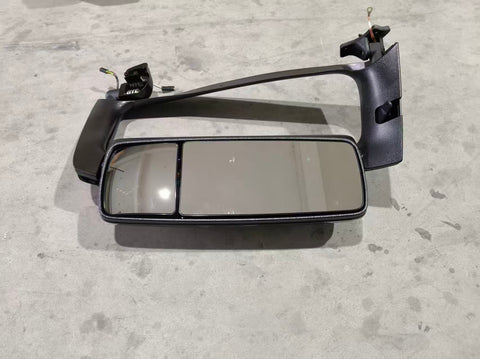 GA-V-129A Complete-R Door Mirror Complete With Bracket Chrome Cover Right Side For Volvo VNL 2018-2024
