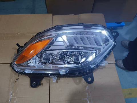 GA-IN-074C-L Silver projector LED Headlights LH For International LT625 2018 2019 2020 2021 2022 2023 2024
