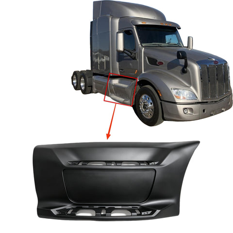 GA-PE-018-R-W/O  Front Step Fairing RH w/o Tool Box Hole For Peterbilt 579 2013 2014 2015 2016 2017 2018 2019 2020 2021 2022 2023 2024