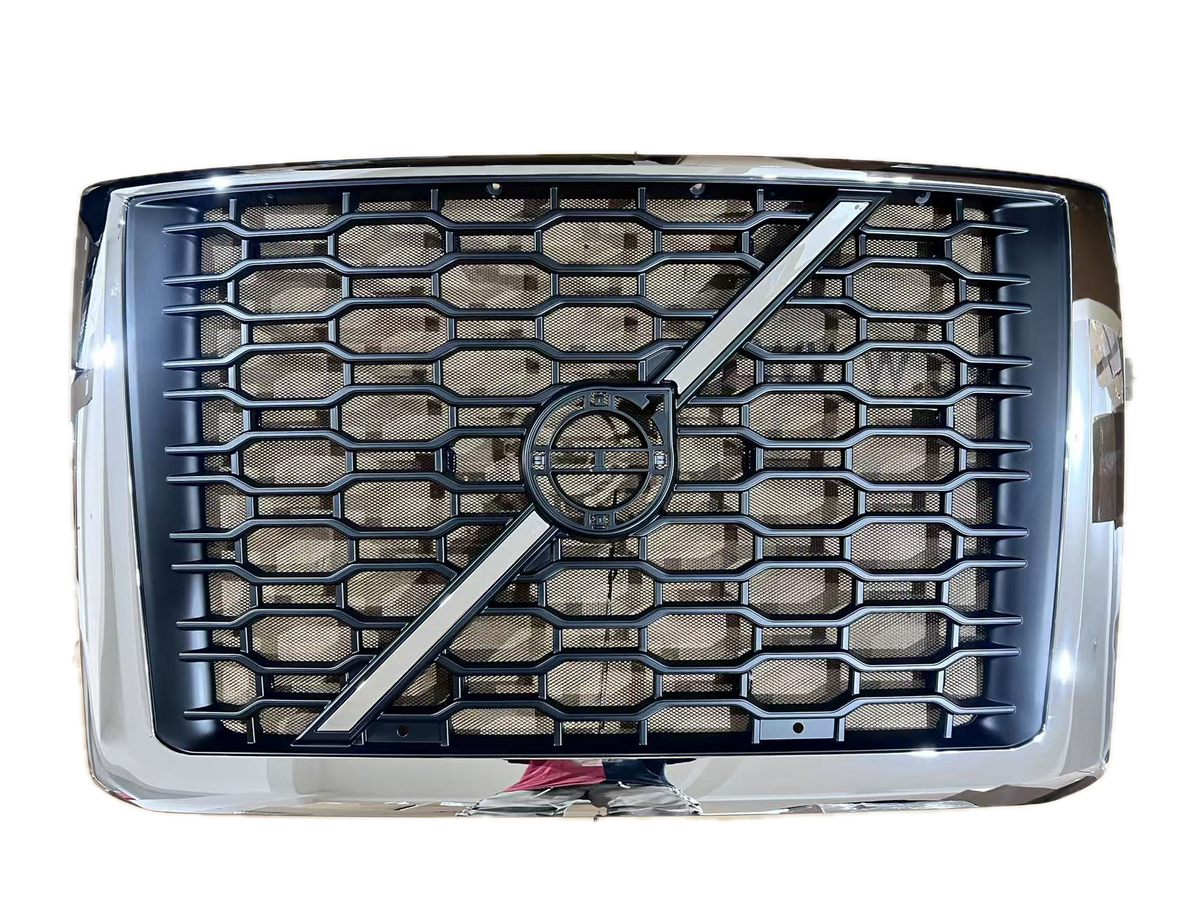 GA-V-102  Front Grille with Bug Screen For Volvo VNR 2018 2019 2020 2021 2022 2023
